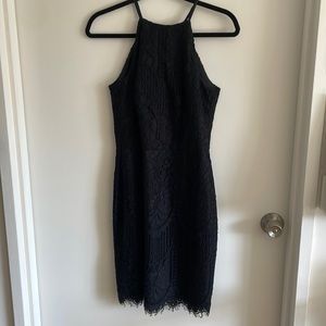 NWT Barney’s New York black lace cocktail dress